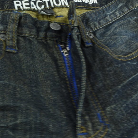 Kenneth Cole Reaction Men Jeans 30/30 Straight Leg - Picture 10 of 12